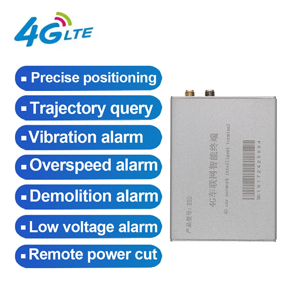 Gsm Gps Car Alarm System Smart Gps Tracker & Locator Keychain Rastreador 4G Rtk Intelligent Remote Power Cut Electronic Fence