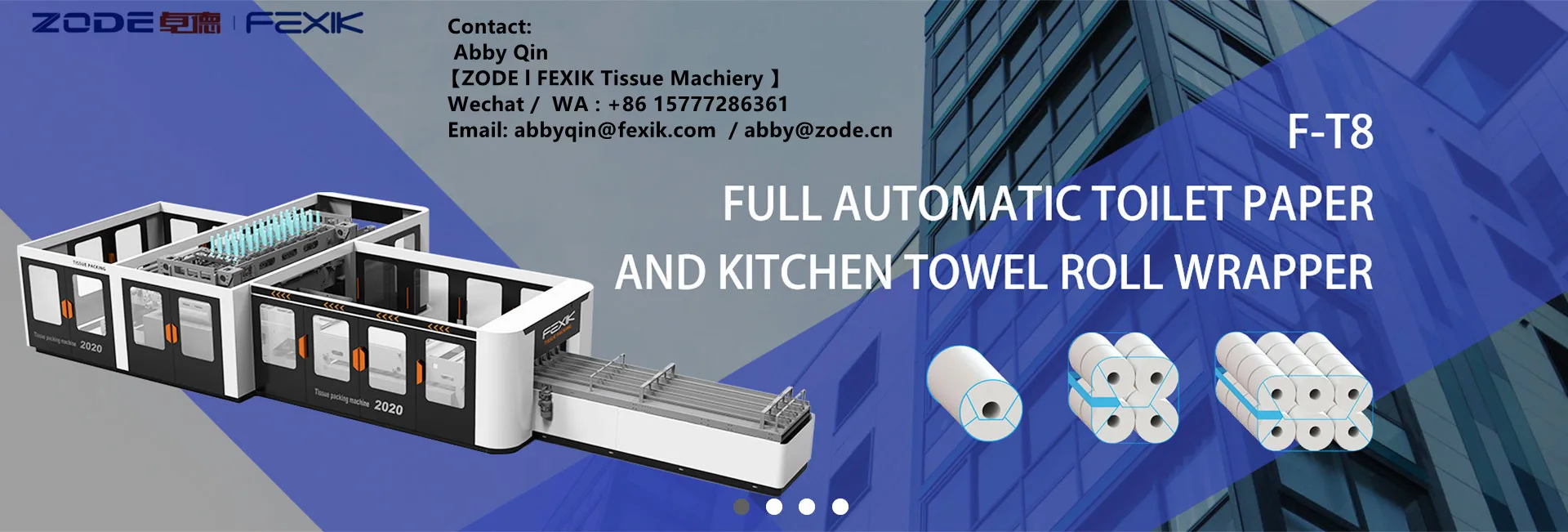 FEXIK Toilet Paper Manufacturing Machine Toilet Paper Maker Paper Towel Production Line