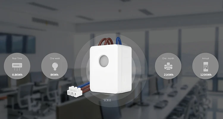 BroadLink SCB1E Smart Home Wifi Phone Control Power Switch with Energy Monitor Smart Switch