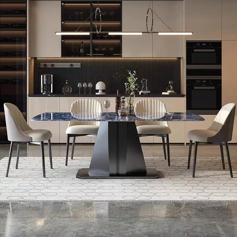 Luxury design quality gold finish diamond leg marble stone table top dining room home furniture