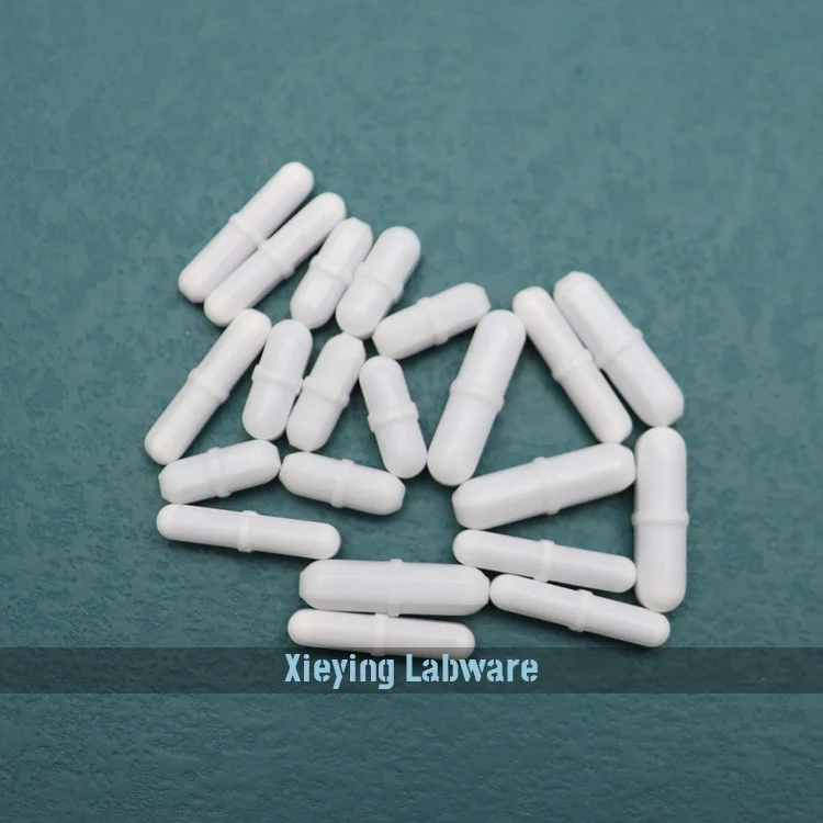 Lab equipment PTFE Coated Smooth Cylindrical Magnetic PTFE Stir Bar