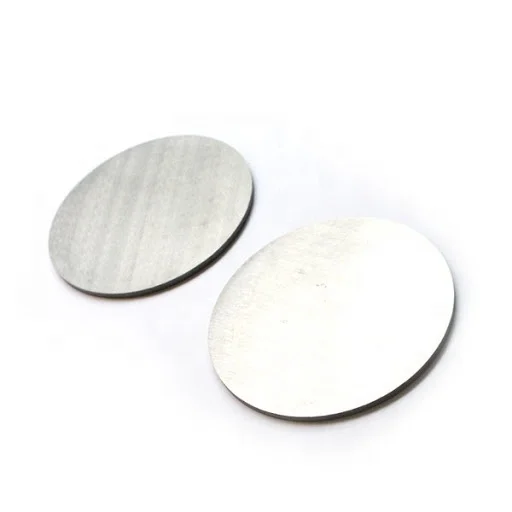 Customized solid tungsten cemented carbide round plates circle mirror polishing