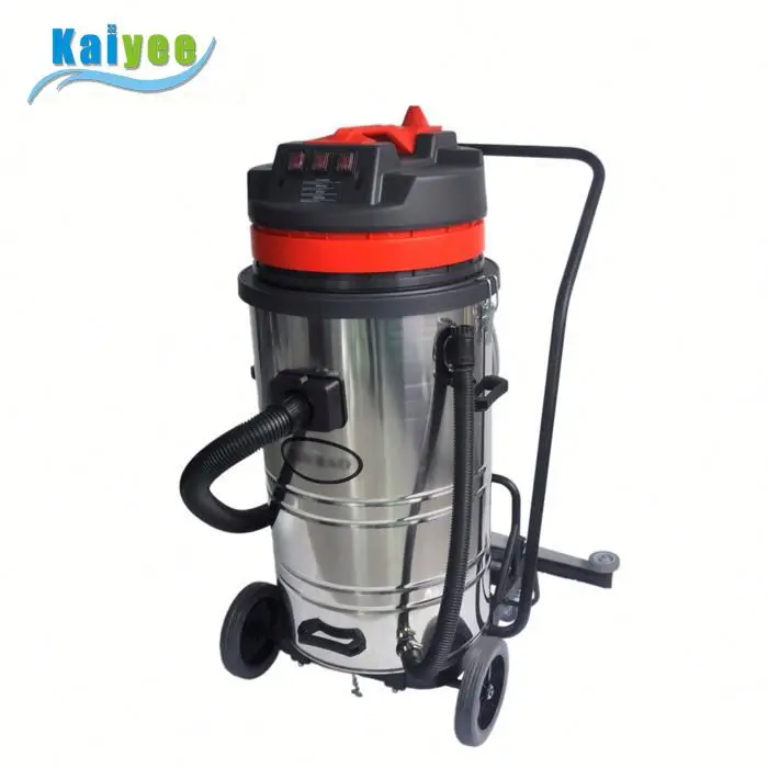 China vacuum cleaner factory wholesale 80l 3000w heavy duty vacuum cleaner with 3 motors