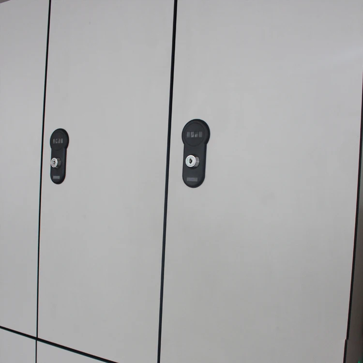 HPL china supplier hpl Waterproof high smart digital rfid hf kids shoe wooden storage lock lockers for gym sauna sport spa