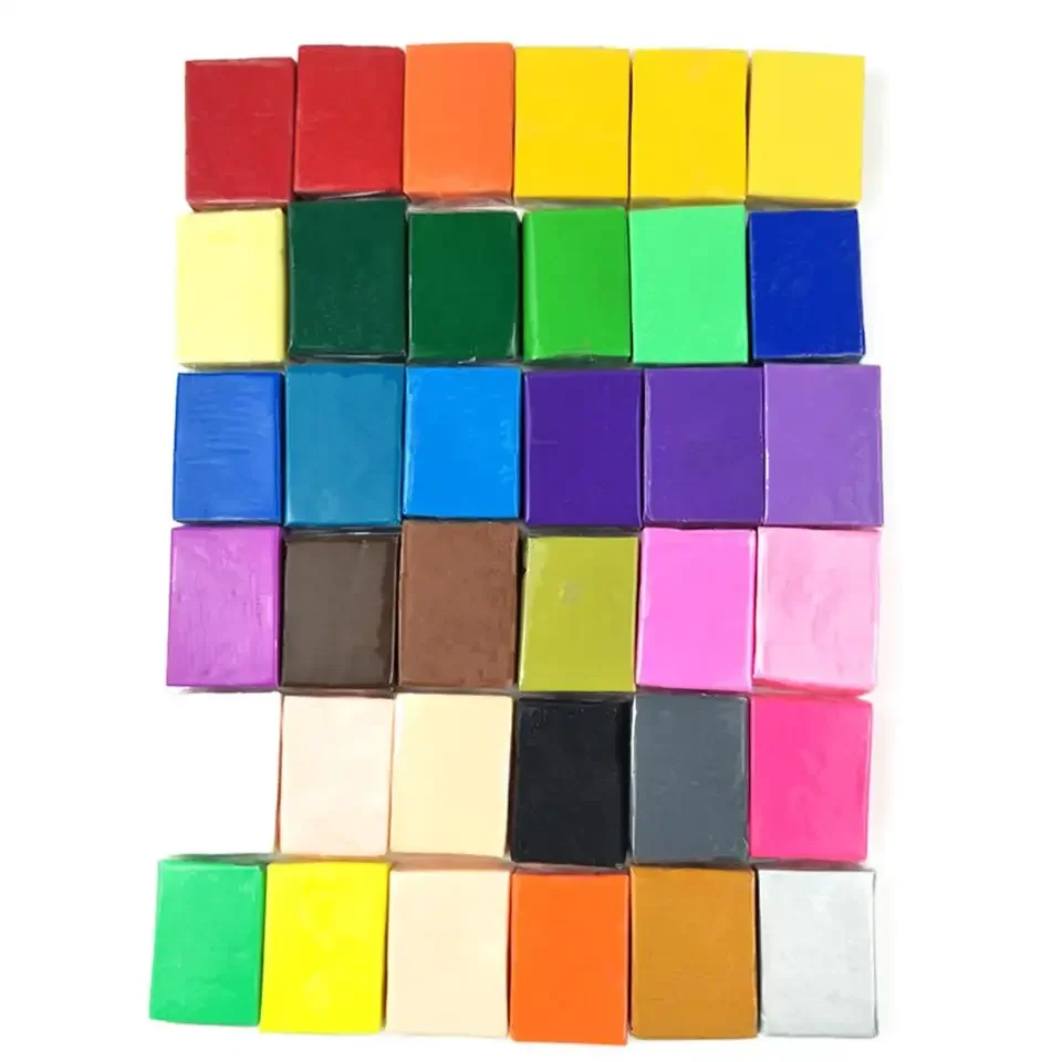 1000g custom logo Nontoxic Air dry super Ultra light weight soft modeling magic clay air dry foam clay plasticine for slime