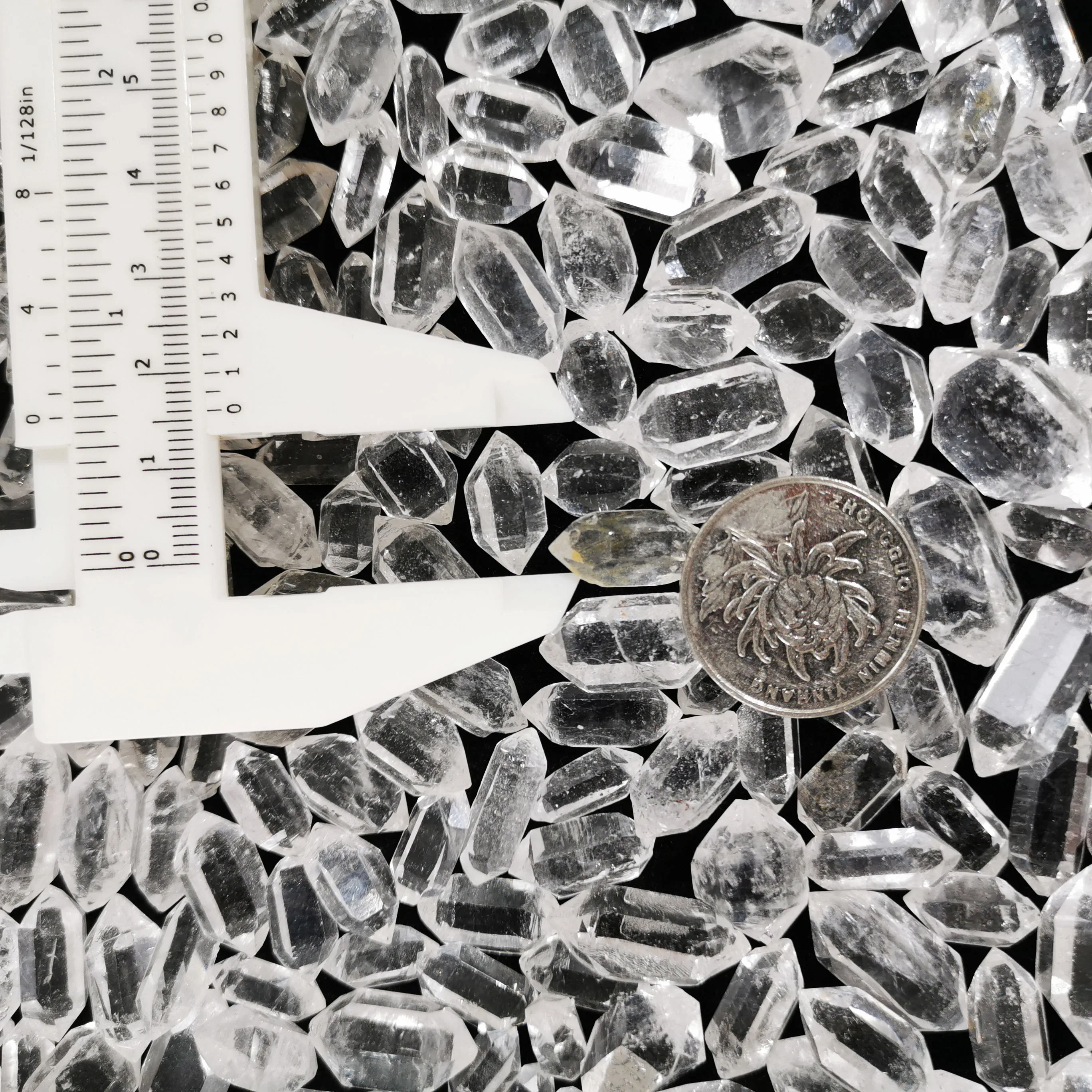 Wholesale Natural Herkimer Diamond Crystal Quartz Points Specimen