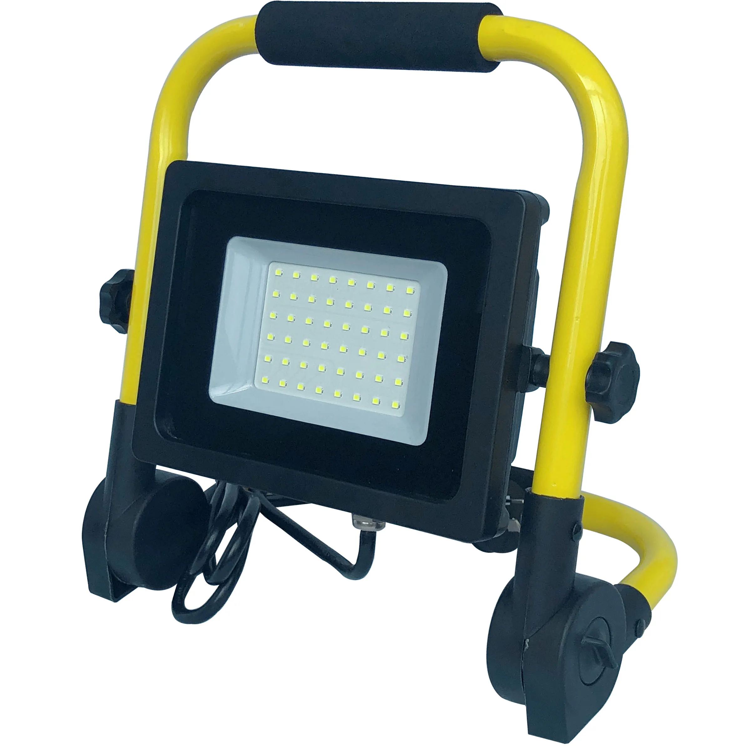 Hot selling outdoor portable foldable work light  waterproof 30W  3000 lm  led camping flood working light