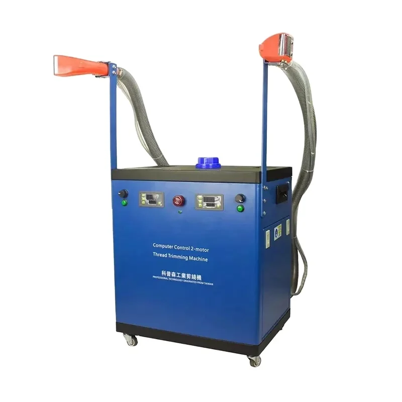 High Performance Portable Garment Machinery  Fully Automatic Double Head Trimmer Machine For Garment Shops/Home
