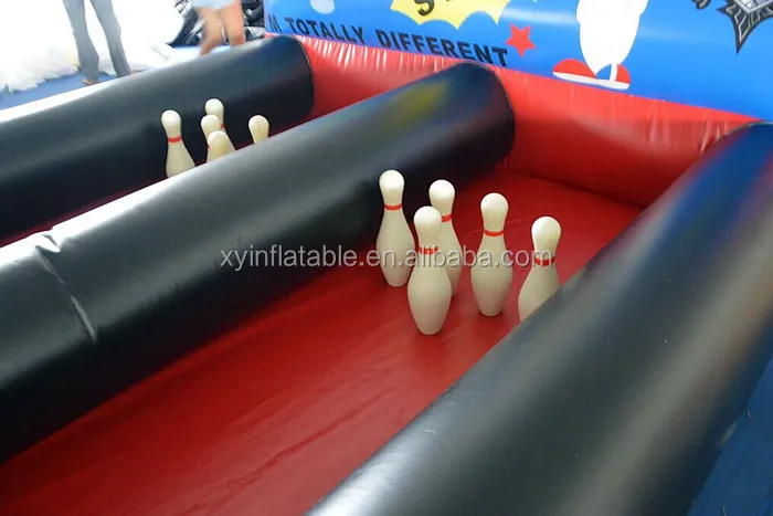 2024 Hot sale Competitive Games inflatable bowling lanes price for sport game