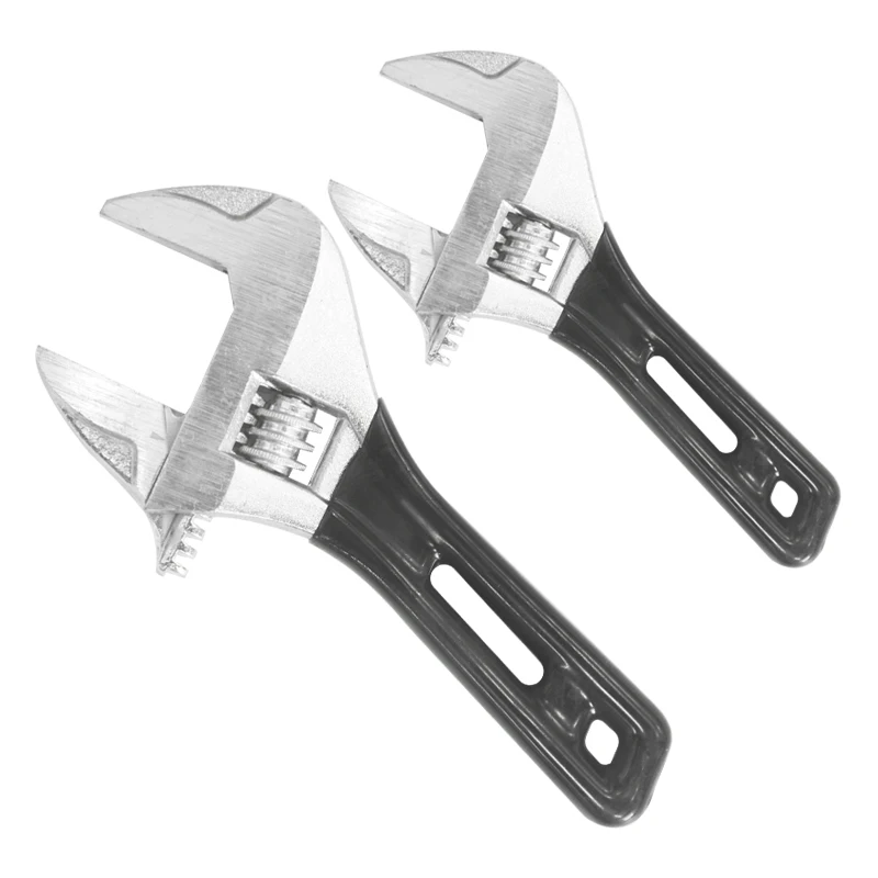 High Quality  Big Size Lightweight Adjustable Wrench Dual Purpose Adjustable Wrench