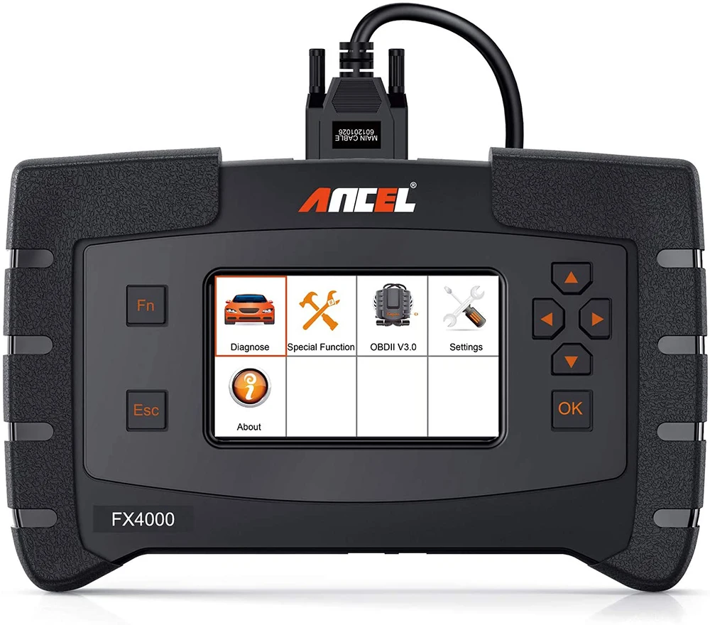 OBD2 автомобильный диагностический сканер Ancel FX4000 полная система ABS EPB сброс масла OBD 2 Автомобильные диагностические инструменты