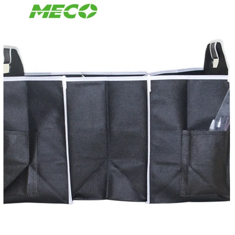 Фабричная Прямая оптовая продажа Нетканая сумка для отделки складной Оксфордский задний багажник автомобильный Органайзер