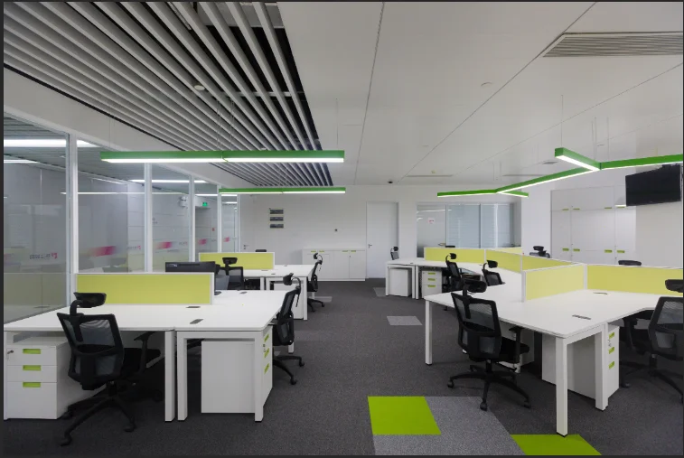 Factory Customized White employee staff Modern Office Desk  escritorios modernos de oficin Computer Workstations Desk