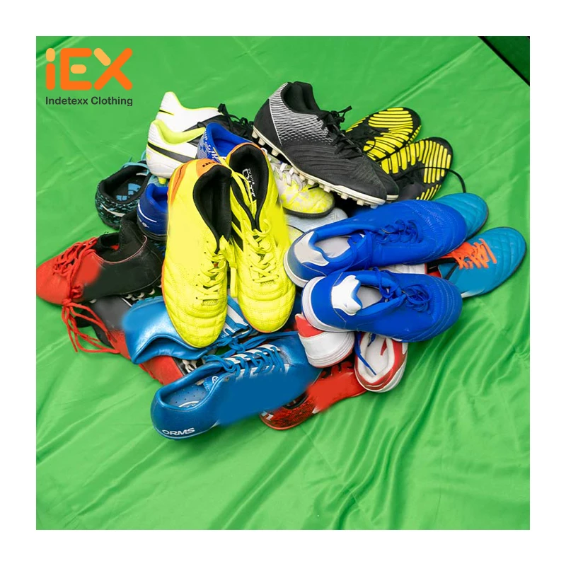 Men Original Soccer Sneakers Bales Second Hand Winter Boots Kids Used Branded Shoes