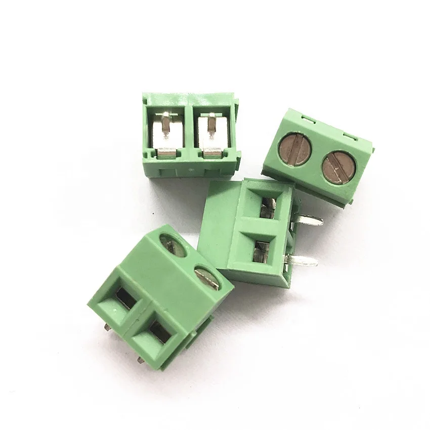 screw terminal block 127  5.0mm pitch height 10.0mm brass KF127 PCB CONNECTOR TERMINAL BLOCK