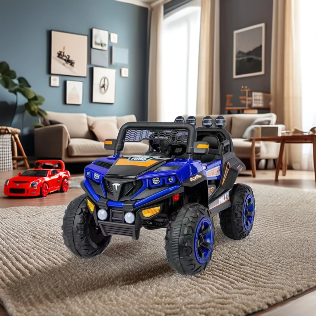 Best Selling 24V Kids Ride Electric Toy Car Mini Style with Pedal Remote Control Boys Aged 5-7 Years Wholesale Over-Sized Wheels