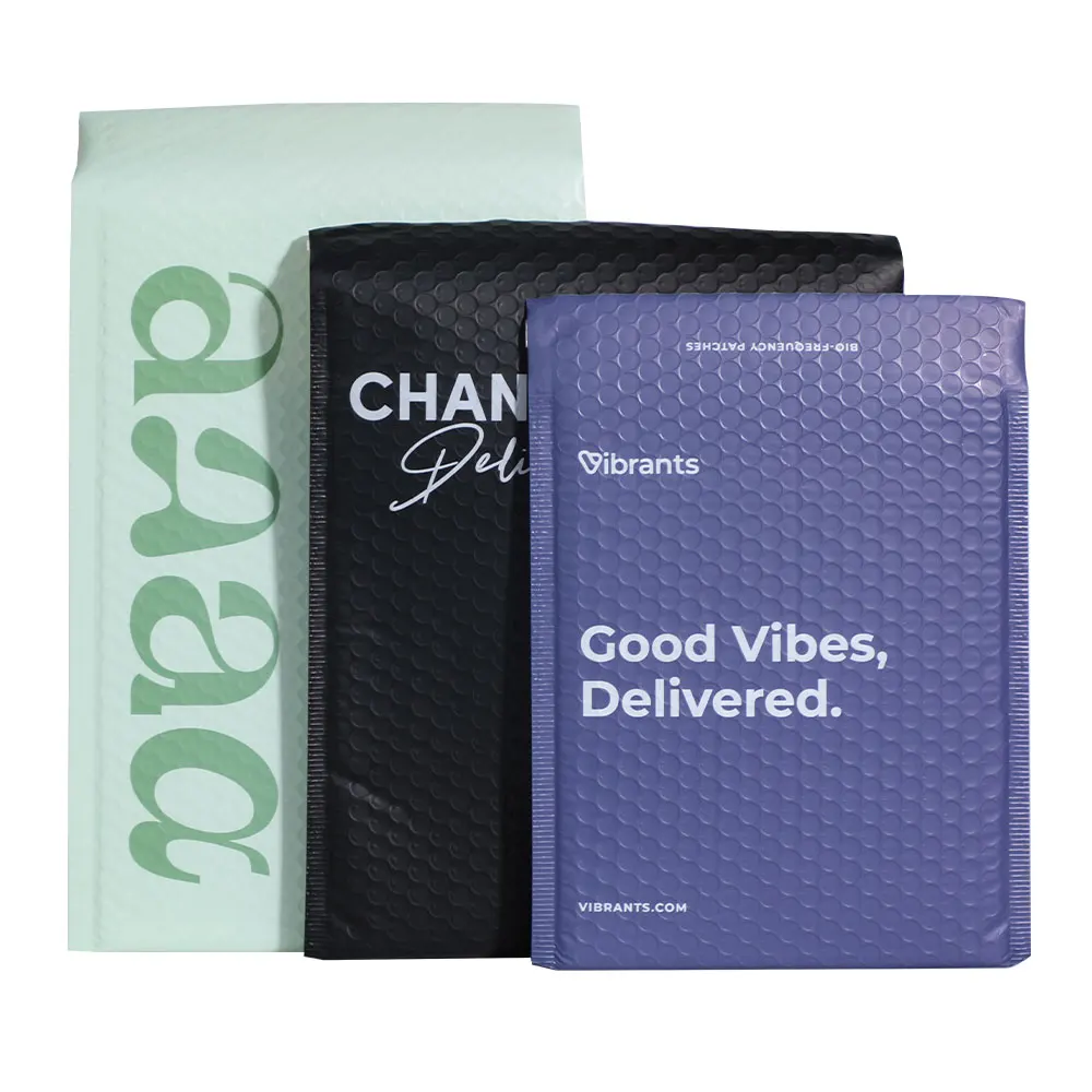 RTS  Light Purple Self Adhesive Shipping Envelope Mailing Bag Courier Mailing Poly Bubble Mailers Bags