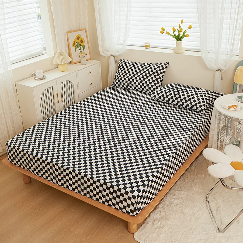 Мулан, постельное белье с цветочным принтом, индивидуальные Натяжные простыни, оптовая продажа, хлопковое покрывало из полиэстера