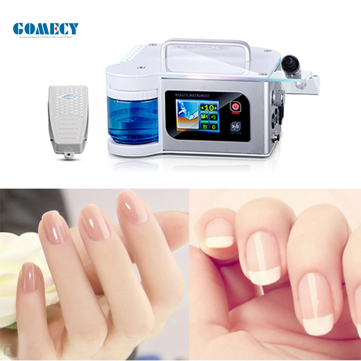 Professional Nail Drill Machine 35,000RPM Brushless Nail Drill, Portable Electrical Nail File for Acrylic Nails with water spray