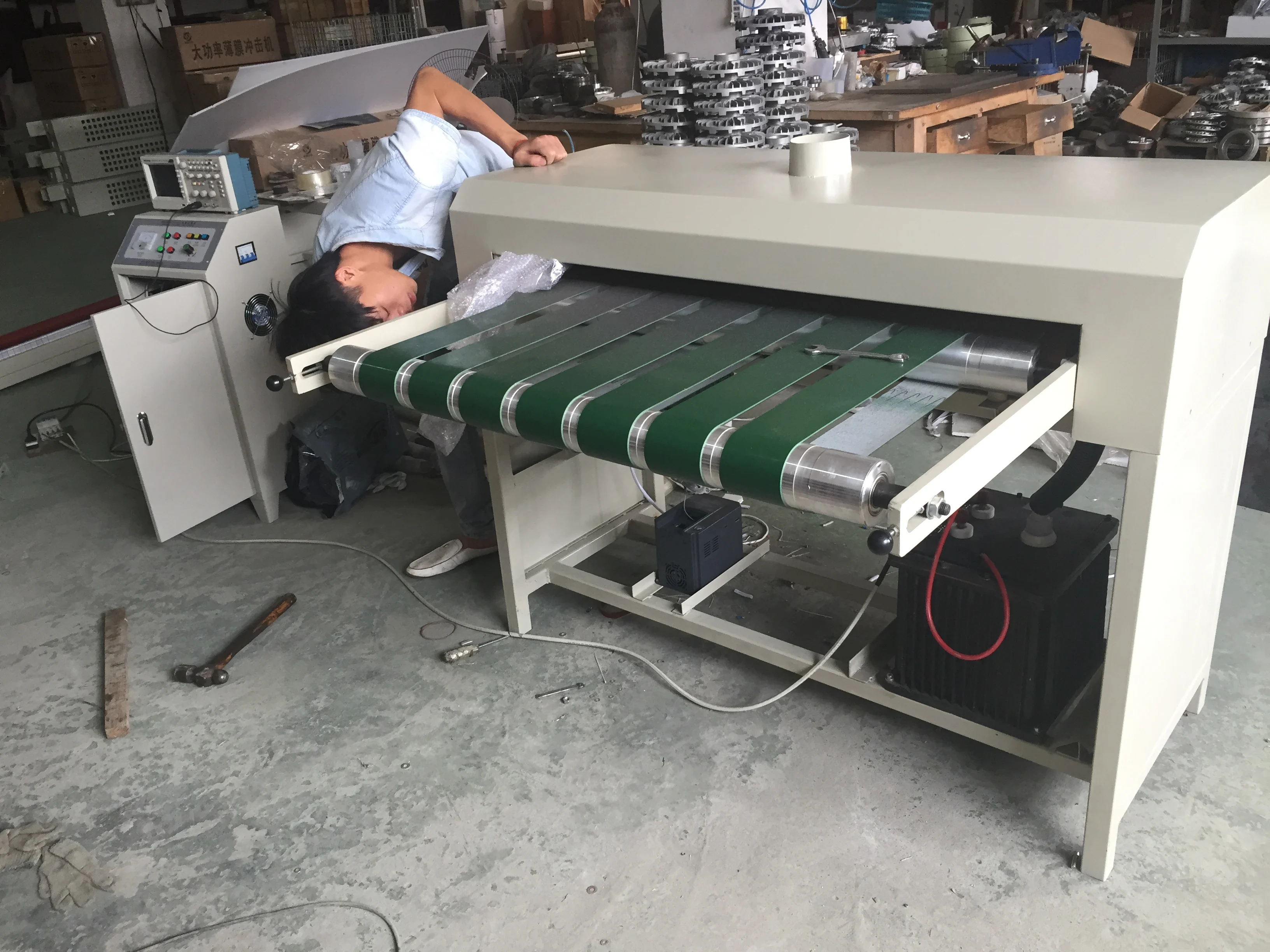 Sheet Material Corona Treatment For the Metal Film