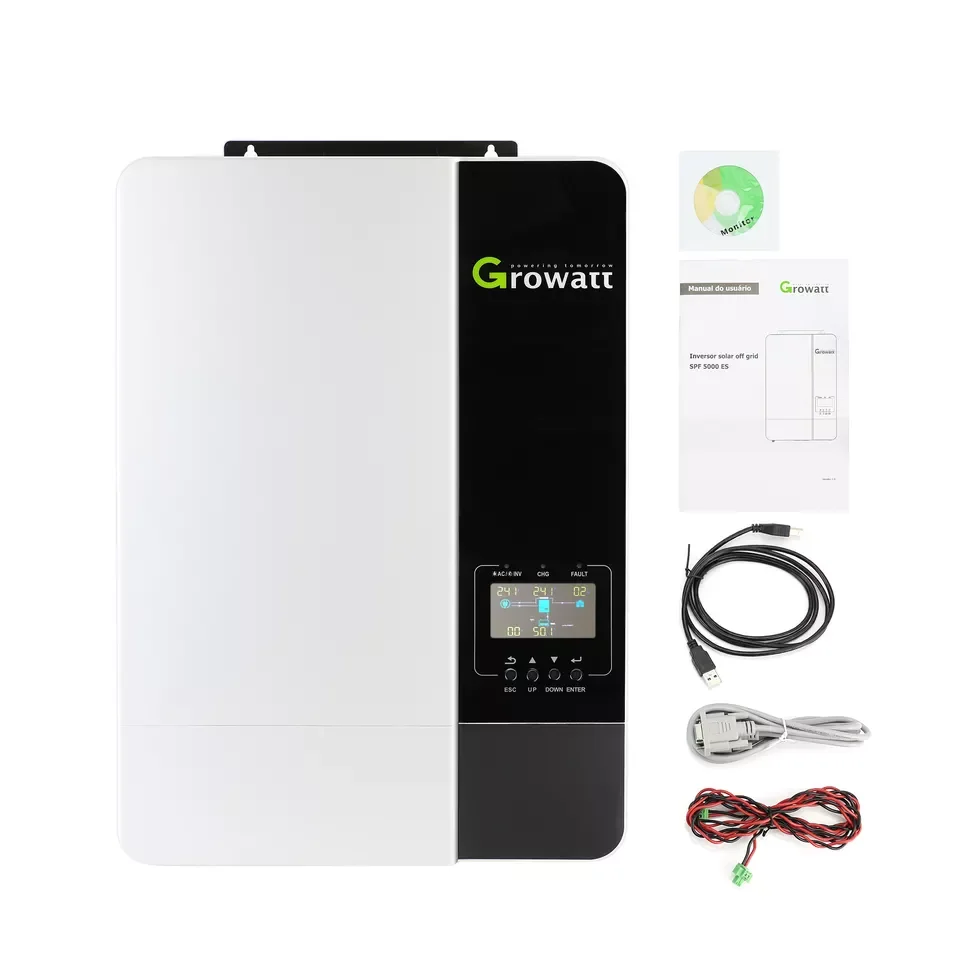 Гибридный солнечный инвертор Growatt SPF 5000ES 48 В 3 кВт 5 5000 Вт 10 12 цена