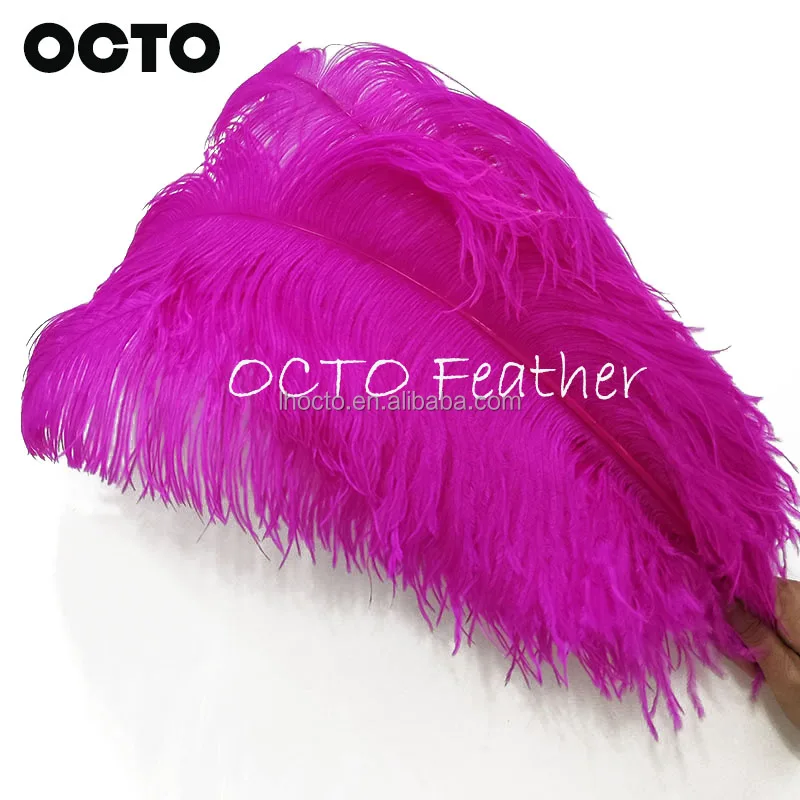 Wholesale Wedding Centerpieces Home Party Decor 70-75cm 28-30in White Fluffy Ostrich Feathers Large