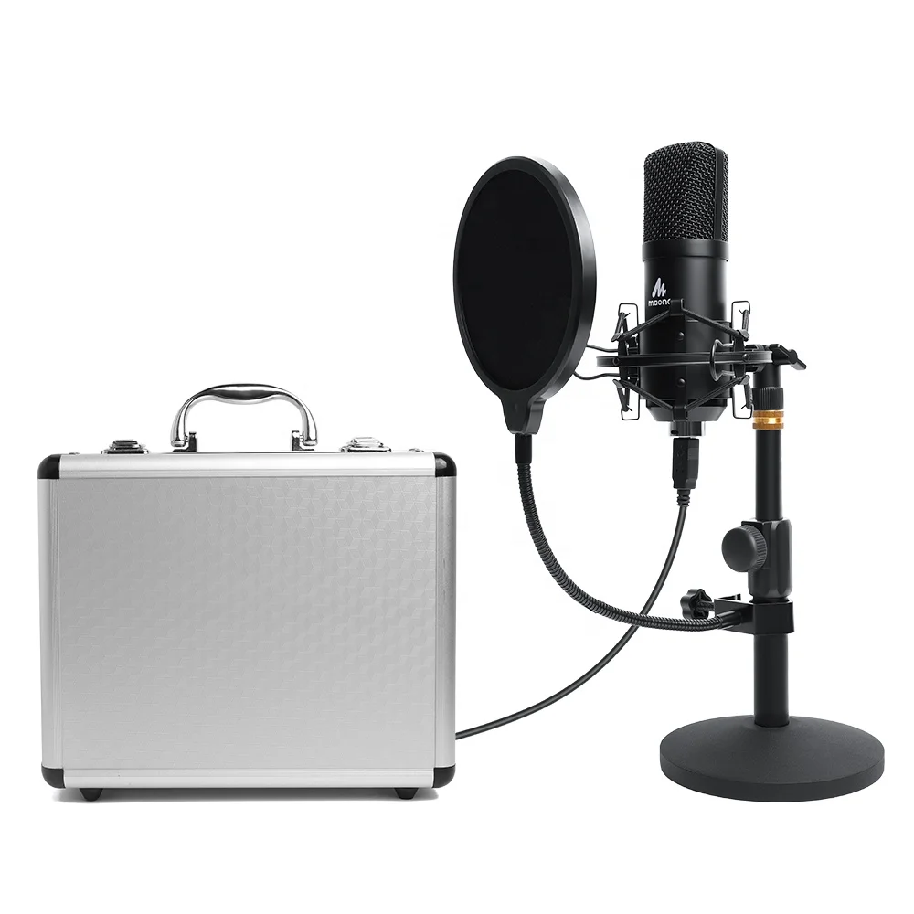 
HOT SELLING Professional Desktop Podcasting Condenser Studio Microphone 