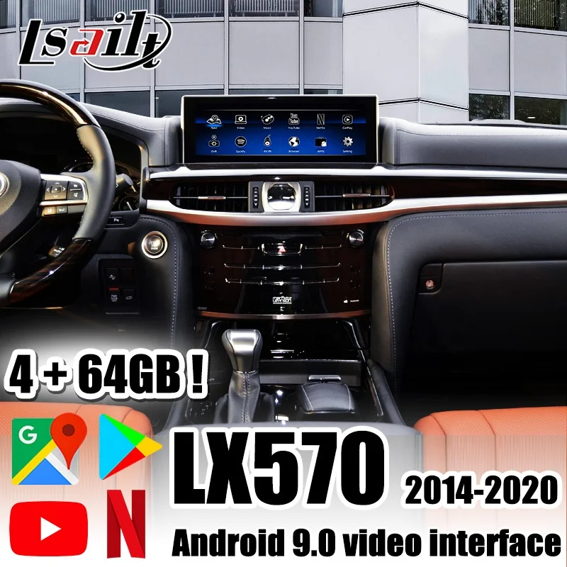  PX6 4 Гб Lsailt Android мультимедийный интерфейс CarPlay box для Lexus 2013-2021 год