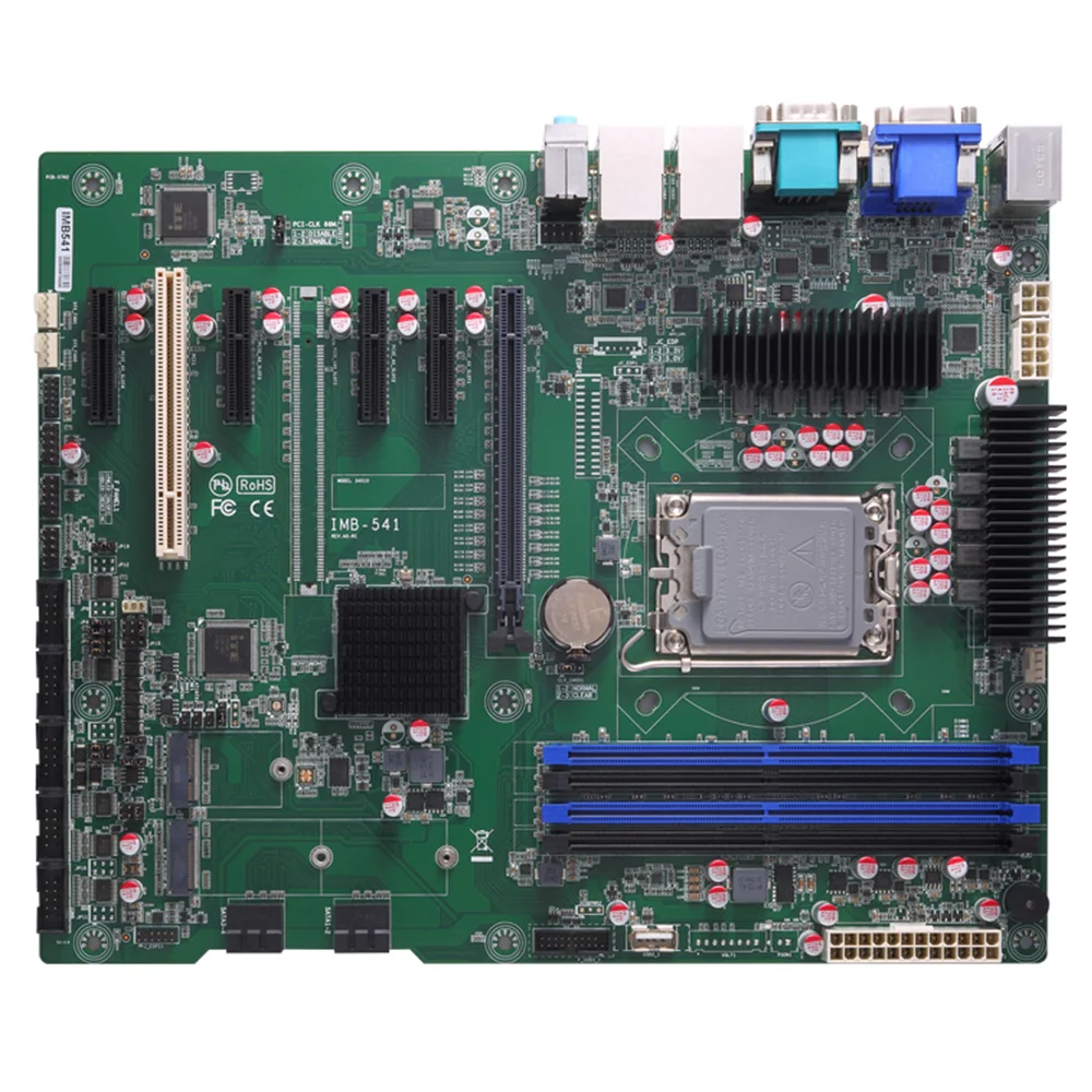 Axiomtek IMB541 ATX Motherboard LGA1700 12th Intel Core i9/i7/i5/i3,Pentium/Celeron,Intel Q670E,SATA 3.0,2.5GbE LAN,VGA,DVI-D,HD