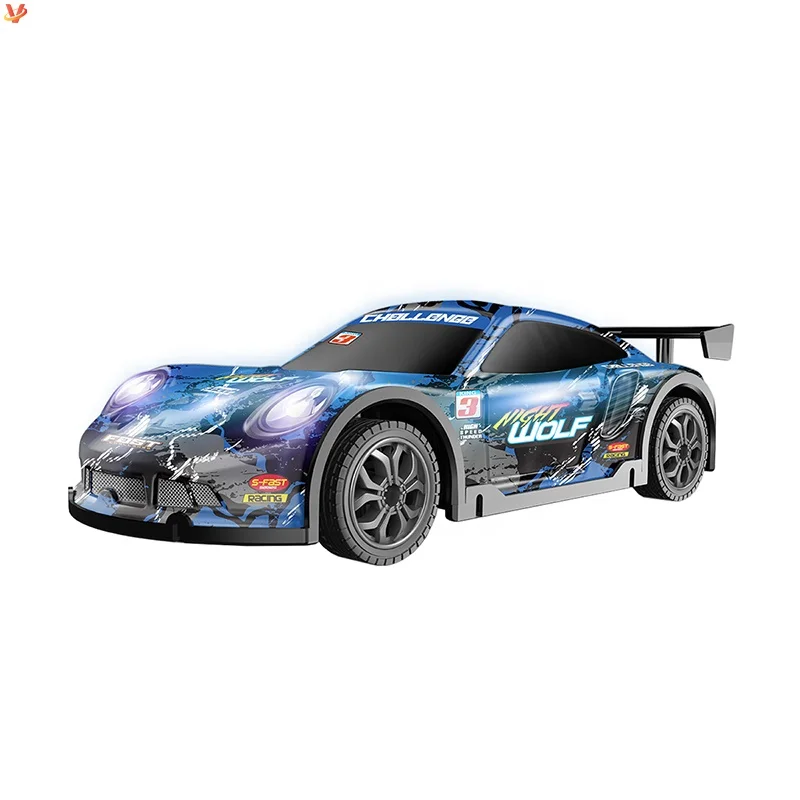 Four wheel drive RC drift remote control Car Cool Led Lights USB Battery 4WD Racing Electric Cheap Cars Toys For Children Gift
