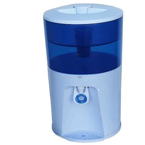 desktop water cooler with one filter inside the top total 8.5L