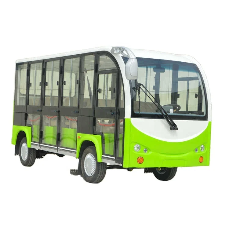 8/11/14/18/23 Seats Electric Sightseeing Buggy Electric Passenger Car Fully Electric Minibus Tourist Bus