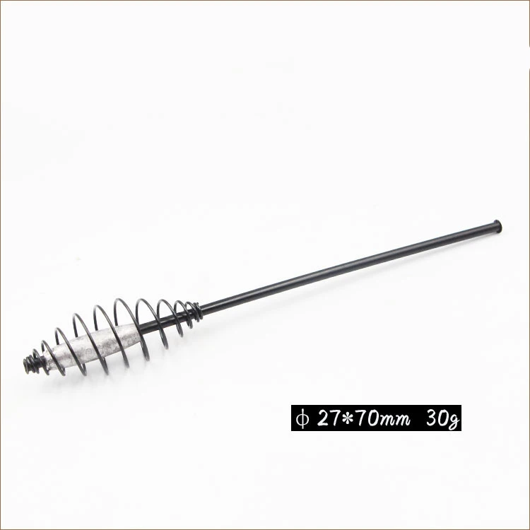 New Arrivals European style Long Tube Spring Fishing Gear 8g 10g No Lead 15g 30g 45g With Bait