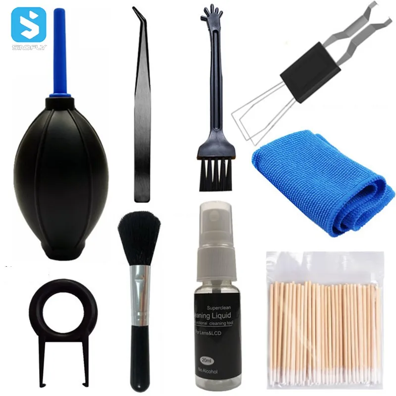 9 в 1 Chanical клавиатура инструмент Чистящая щетка комплект профессиональный механическая набор очищающих