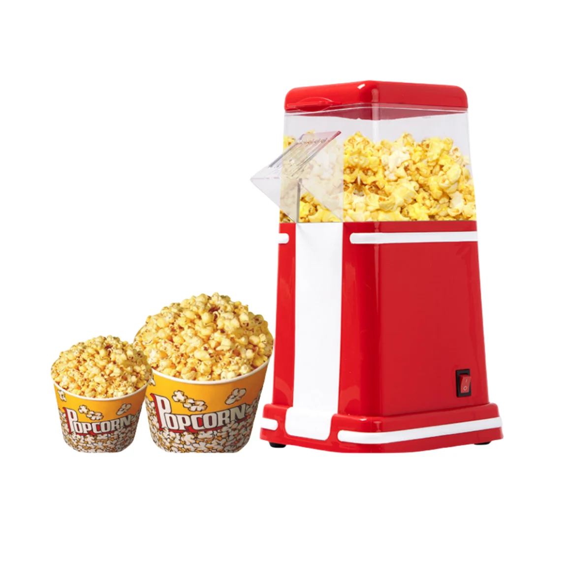 Popcorn Machine Wholesale Small No Oil Maker Electric Mini Price Making Automatic Popcorn Maker