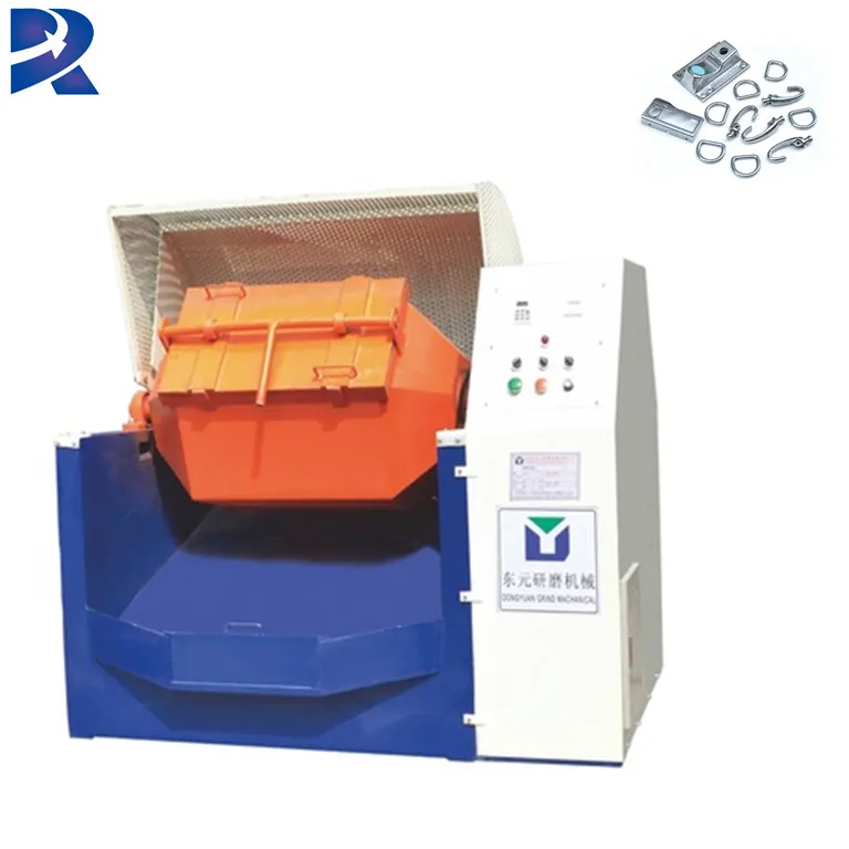 300L Industrial Tumbling Barrel Finishing Machine Abrasive Drum Polishing Machines