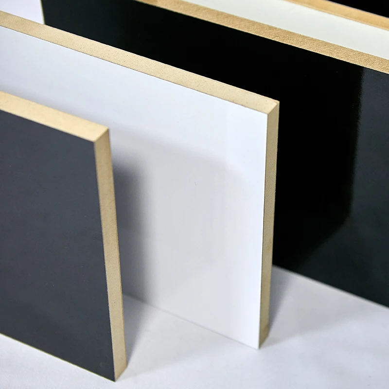 Moisture-Proof Color Melamine MDF Board Fibreboards 12mm 15mm 18mm Wood Fiber Best Quality