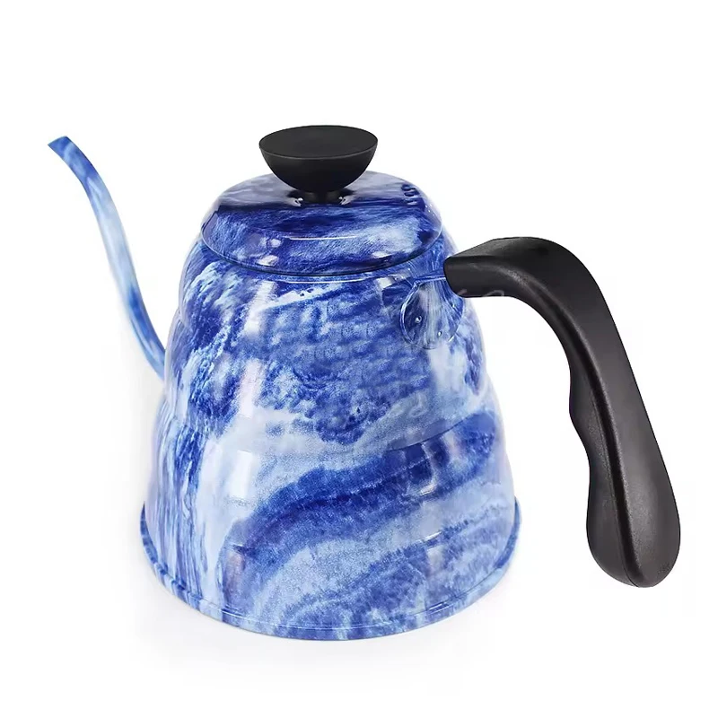 Hot Sale Stainless Steel Gooseneck Long Spout Coffee Maker Pour over Pot Hand Drip Kettle in 0.7/1.0/1.2L Sizes