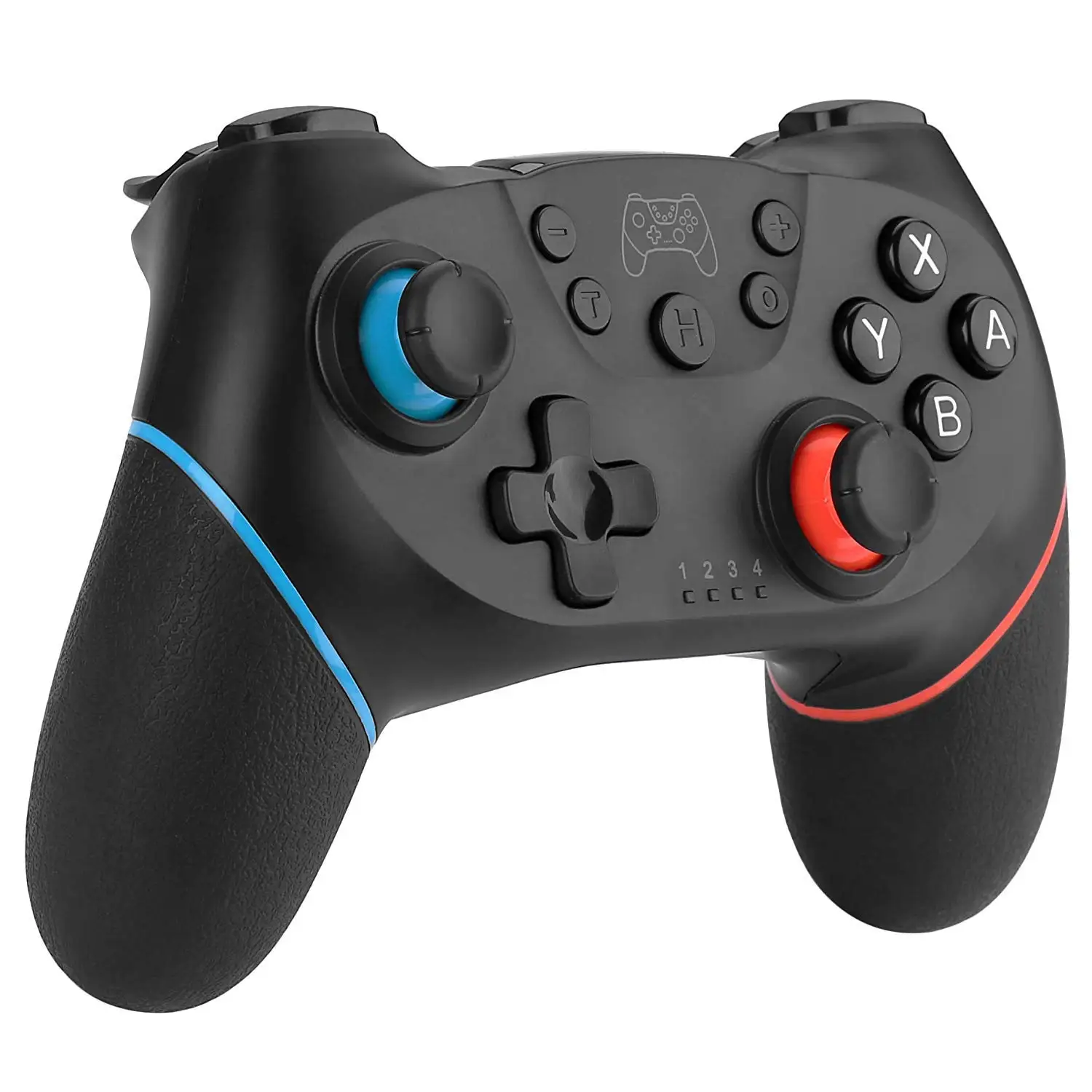 
With the lights Six-axis gyroscope Switch PRO controller Compatible with N-switch/Lite/PC 