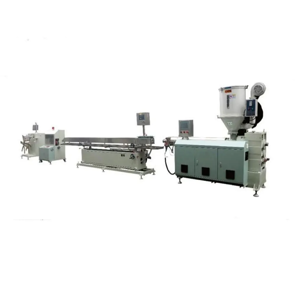 High quality plastic straw pipe making machine extruder