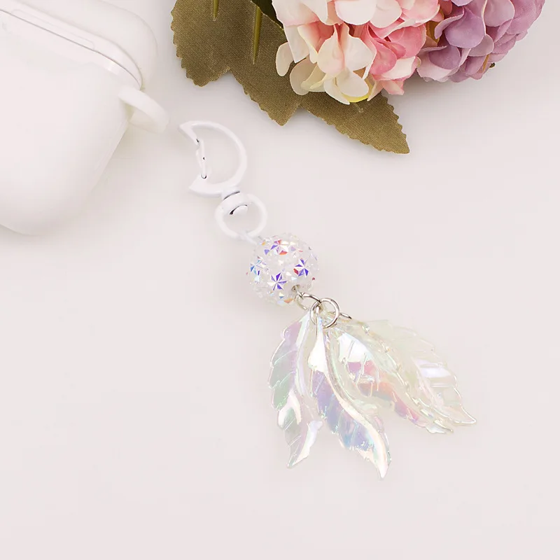 Decorative Key Ring Ornament Small shell beaded Keychain