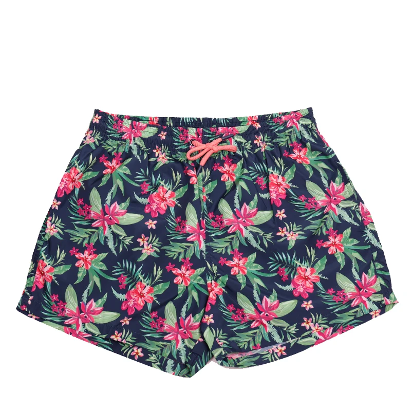 Mens Summer Beach Hawaiian Swim Pool Surf Floral Boxer Shorts Trunks Night wear