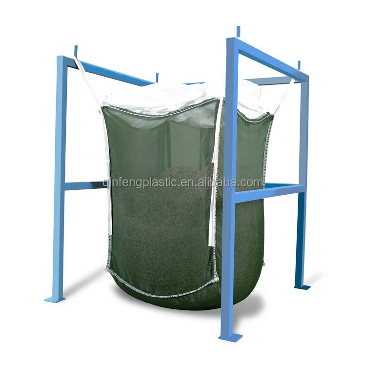 factory price custom 1 ton 1000kg virgin pp sludge oil filter dewatering fibc maxi jumbo bag manufacture for sale