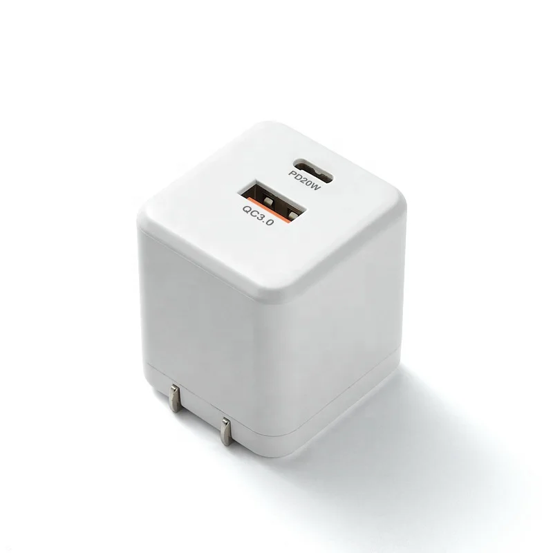 Mini GaN 20W USB C Charger Quick Charge 4.0 3.0 PD3.0 Fast USB Charger For iPhone 13 12 11 8 Pro Max laptop Macbook