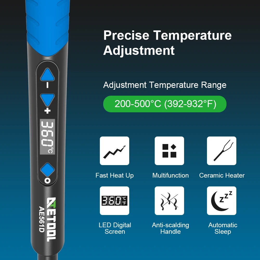 Wholesale welding repair equipment portable hot ceramic electric heating soldering iron 65w