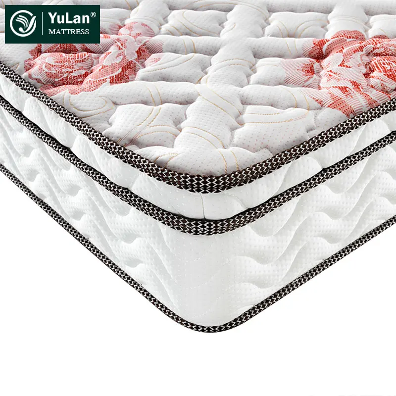 King Japan Korean Sizes Soft Plush Doubl Size Bed Pocket Spring Mattress