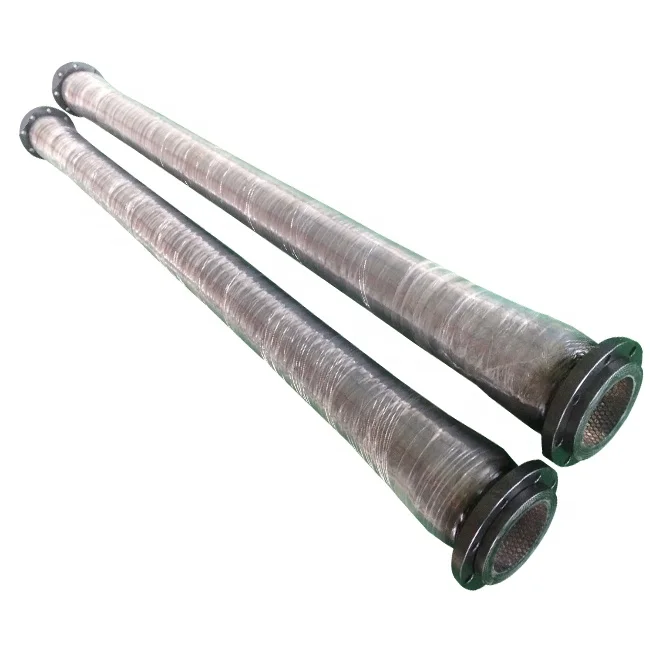 3000MM Wear Resistant Flexible Rubber Hose with Alumina Ceramic Lining