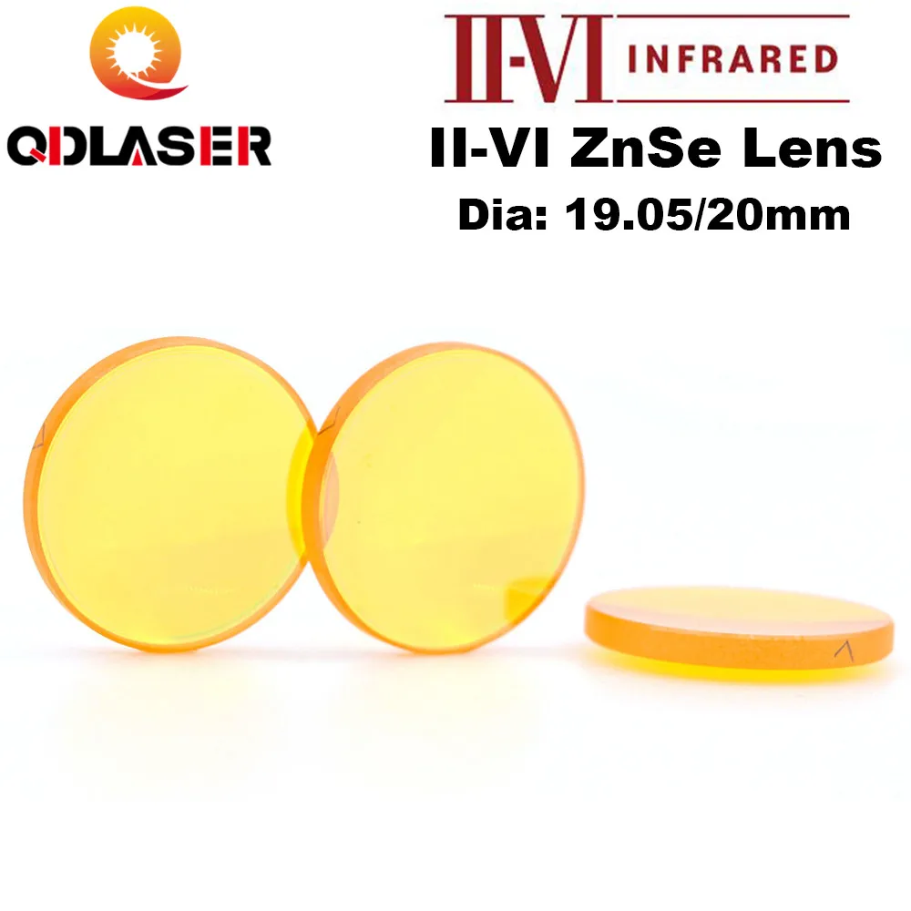 Co2 USA II-VI ZnSe фокусный лазерный объектив диаметром. 19 05 мм 20 FL 38 1 50 8 63 5 76 2 101 6 для CO2 станок гравировки и