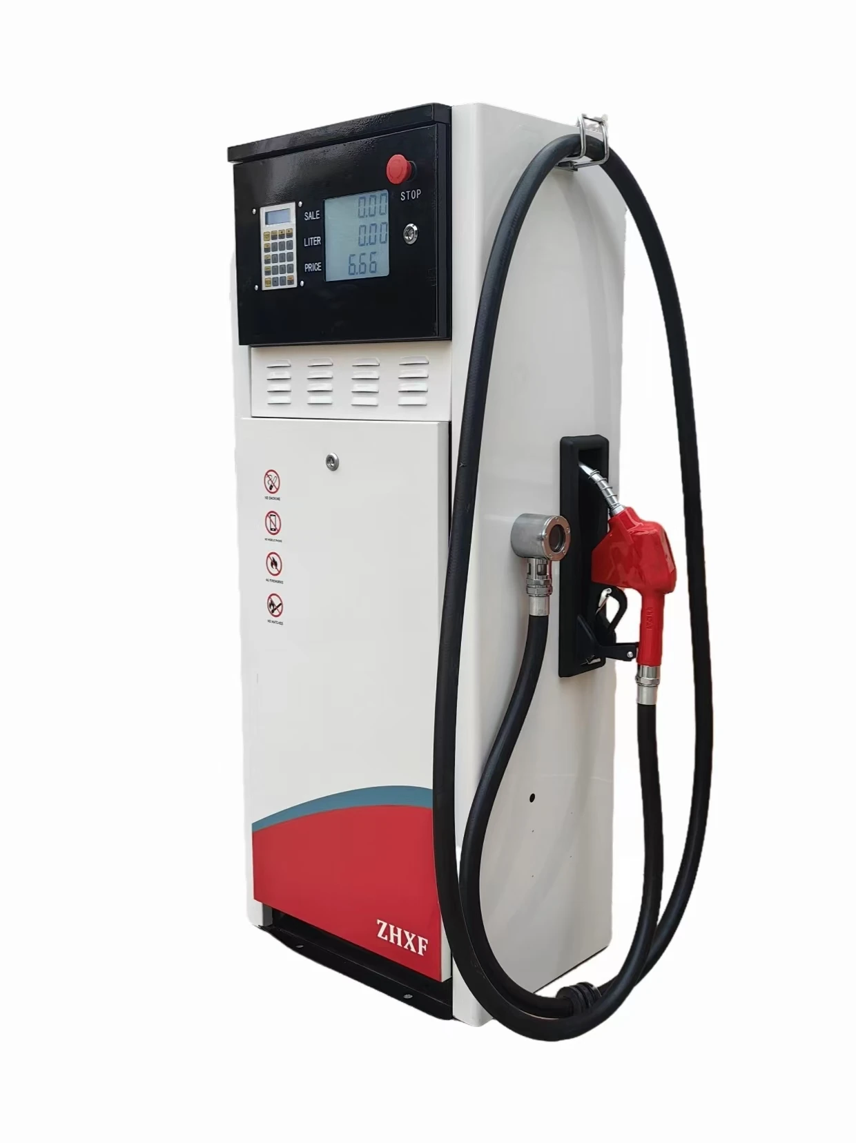 ZHXF Fuel Dispensers with GPRS,   new dual nozzle gasoline pump gas stations with RFID management system