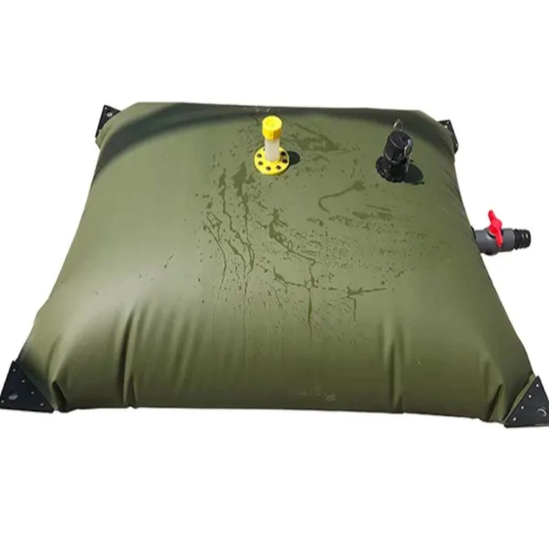 High quality durable PVC liquid water tank agriculture pillow storage bladder bag big liter plastic flexible oil collection